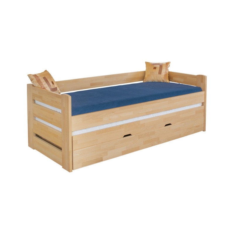 Rozkladacia posteľ Vario s prístelkom a úložným priestorom | postelerosty.sk.sk