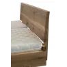 Exkluzívna posteľ ARIANNA z dubového dreva s kresbou dreva | shop.mrava.sk