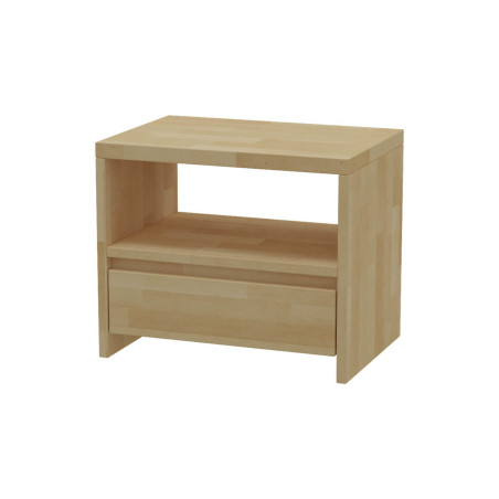 Nočný stolík z bukového dreva MS 3