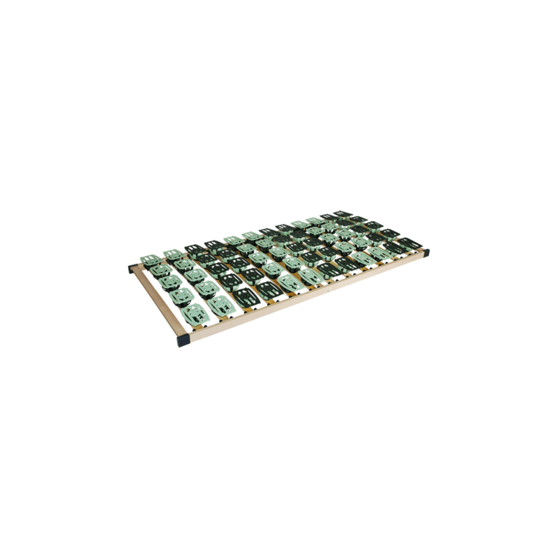 rošt s bodovým pružiacim systémom