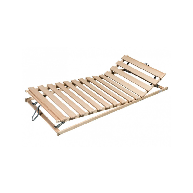 polohovateľný rošt v ráme