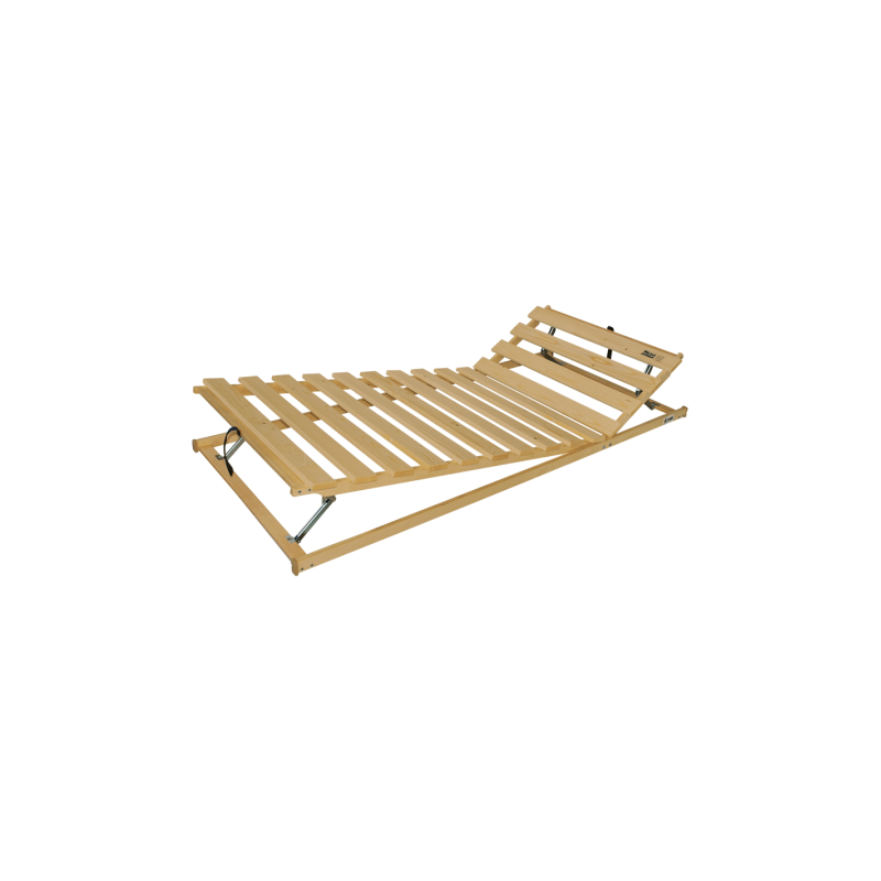 polohovateľný rošt z masívu