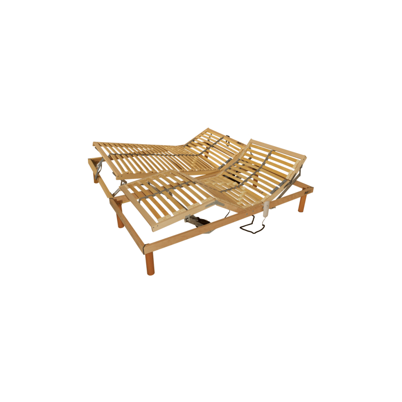 Set polohovateľného a mobilného lamelového roštu