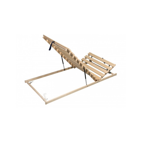 rošt z masívnych smrekových latiek