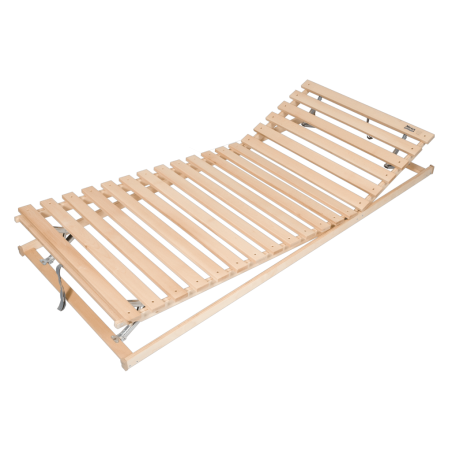 Polohovací rošt MASÍV v ráme naklápaním hlavy a nôh | Mrava.sk