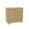 Komoda so 4 zásuvkami z bukového masívu | postelerosty.sk