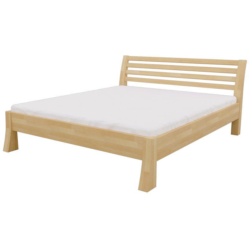 Drevená posteľ CARLA v jednoduchom modernom dizajne | Mrava.sk