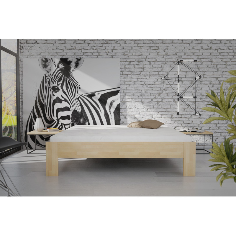 Klasická posteľ UNI z masívneho bukového dreva | Mrava.sk