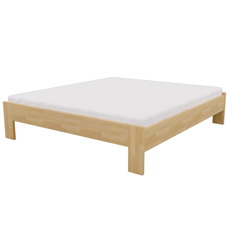 Klasická posteľ UNI z masívneho bukového dreva | Mrava.sk