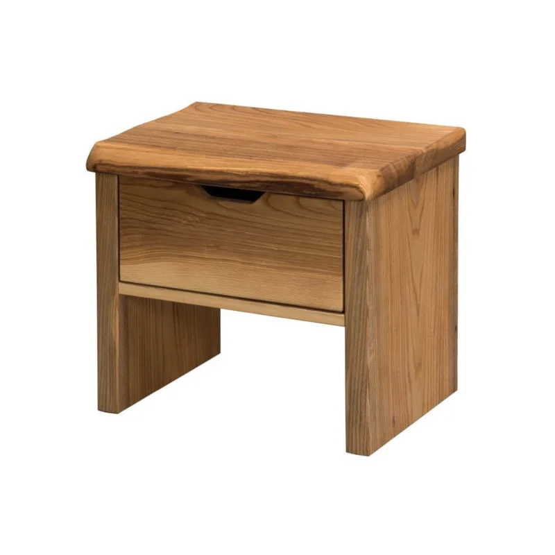 Brestový nočný stolík