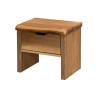 Brestový nočný stolík