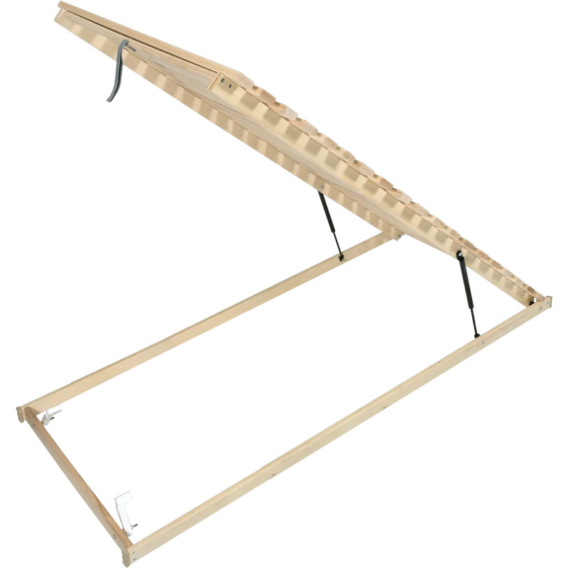 Polohovateľný rošt z masívnych bukových latiek | Mrava.sk