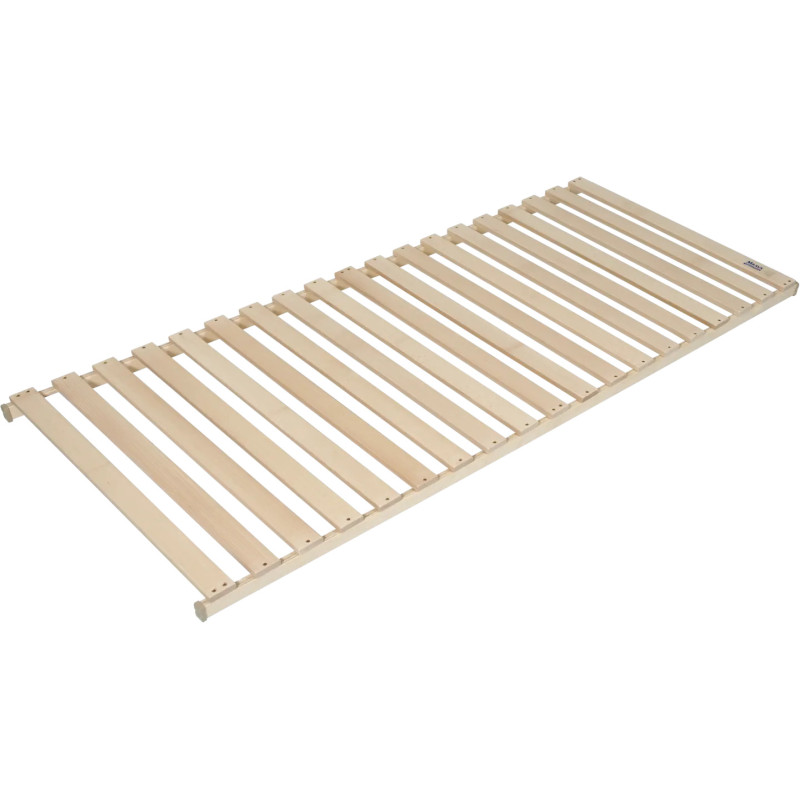 Pevný posteľový rošt MASÍV V RÁME BUK 16L v ráme z bukových latiek