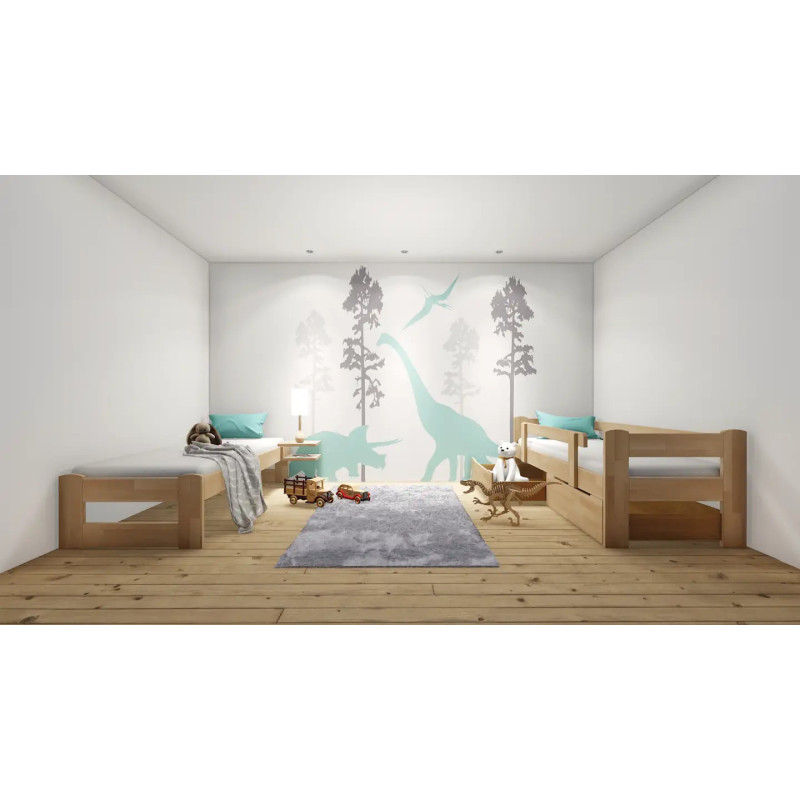 Masívna posteľ PERSIA z bukového dreva s možnosťou úložného priestoru | Mrava.sk