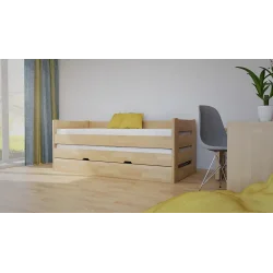 Rozkladacia posteľ Vario s prístelkom a úložným priestorom | postelerosty.sk.sk