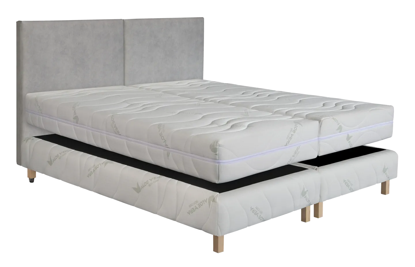 Boxspring s matracom – vrstvy